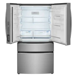 FRIGIDAIRE GALLERY Réfrigérateur 27,2 pi3 36 po Inox Congélateur en bas, Portes françaises - GRMN2872AF