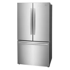 FRIGIDAIRE GALLERY Réfrigérateur 23,3 pi3 36 po Inox Congélateur en bas, Portes françaises - GRFG2353AF