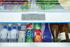 FRIGIDAIRE GALLERY Réfrigérateur 23,3 pi3 36 po Inox Congélateur en bas, Portes françaises - GRFG2353AF