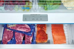 FRIGIDAIRE GALLERY Réfrigérateur 23,3 pi3 36 po Inox Congélateur en bas, Portes françaises - GRFG2353AF