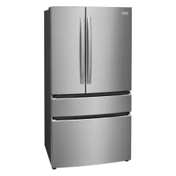 FRIGIDAIRE GALLERY Réfrigérateur 22,1 pi3 36 po Inox Congélateur en bas, Portes françaises - GRMG2272CF