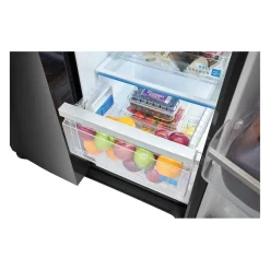FRIGIDAIRE GALLERY Réfrigérateur 22,2 pi3 36 po Inox noir Côte à côte - GRSC2352AD