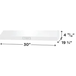 FRIGIDAIRE Hotte Encastré Blanc 30