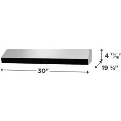 FRIGIDAIRE Hotte Standard Inox 30