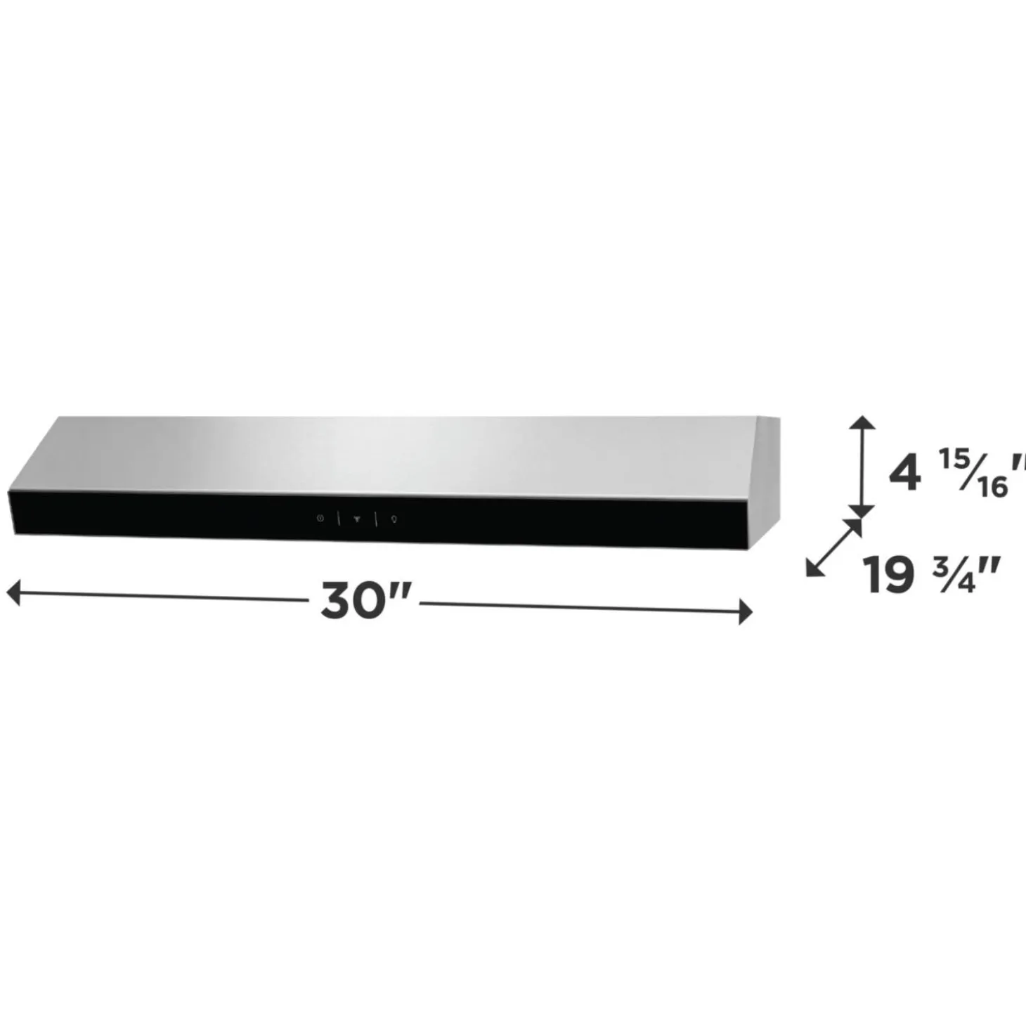 FRIGIDAIRE Hotte Standard Inox 30" , 330 PI3/MIN-FCVW3062AS