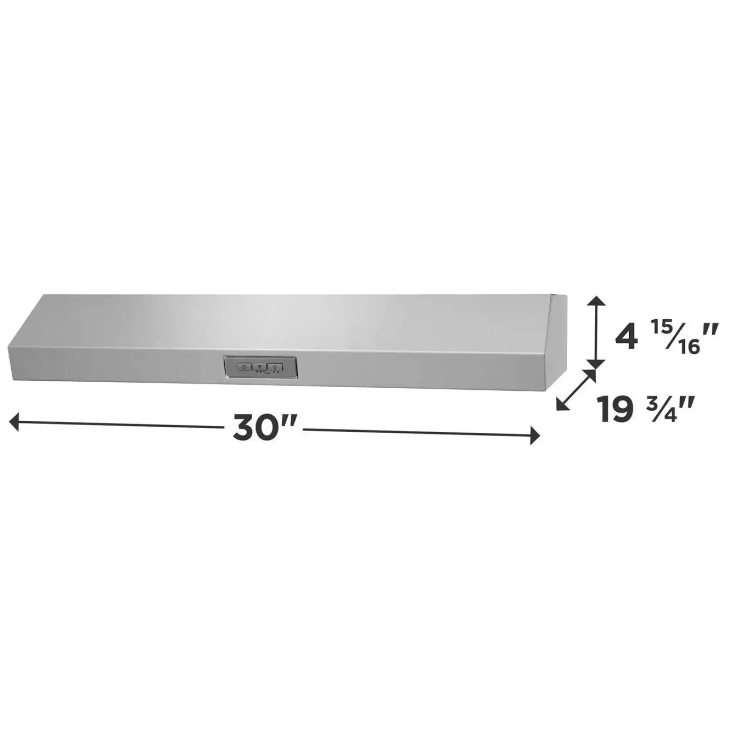 FRIGIDAIRE Hotte Standard Inox 30" , 220 PI3/MIN-FCVW3052AS