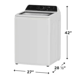 FRIGIDAIRE Laveuse Chargement par le haut Blanc 27
