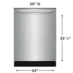 FRIGIDAIRE Lave-vaisselle Encastré Inox 24