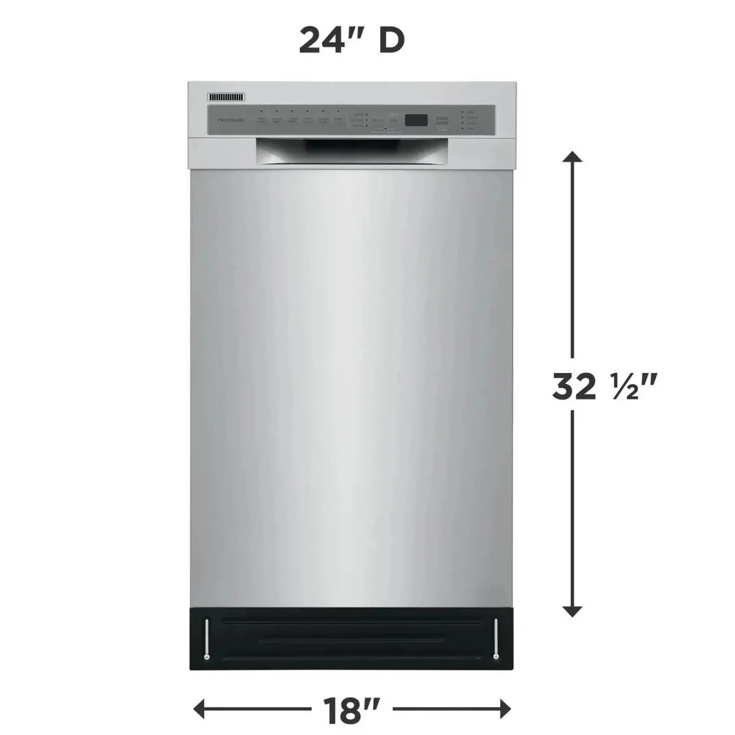 FRIGIDAIRE Lave-vaisselle Encastré Inox 18" 52dB - FFBD1831US