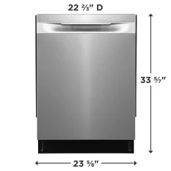 FRIGIDAIRE Lave-vaisselle Encastré Inox 24