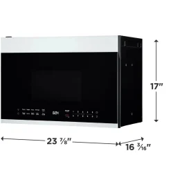 FRIGIDAIRE Micro-ondes/hotte 24 po, Blanc, 24