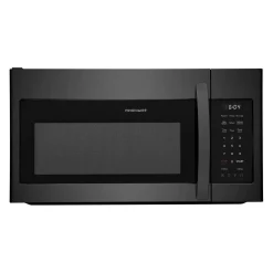 FRIGIDAIRE Micro-ondes/hotte, Inox noir, 30", 300