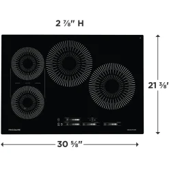 Frigidaire Plaque de cuissonNoir 30.5
