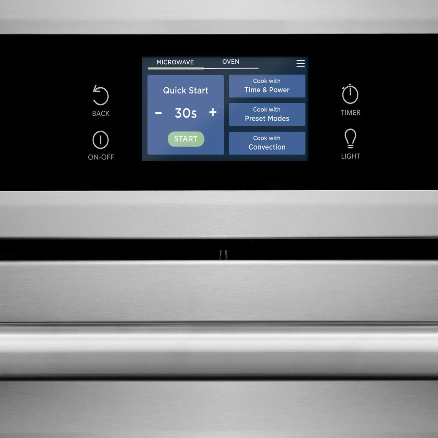 Frigidaire Professional Combinaison four encastrée et micro-ondes Inox30"Électrique - PCWM3080AF