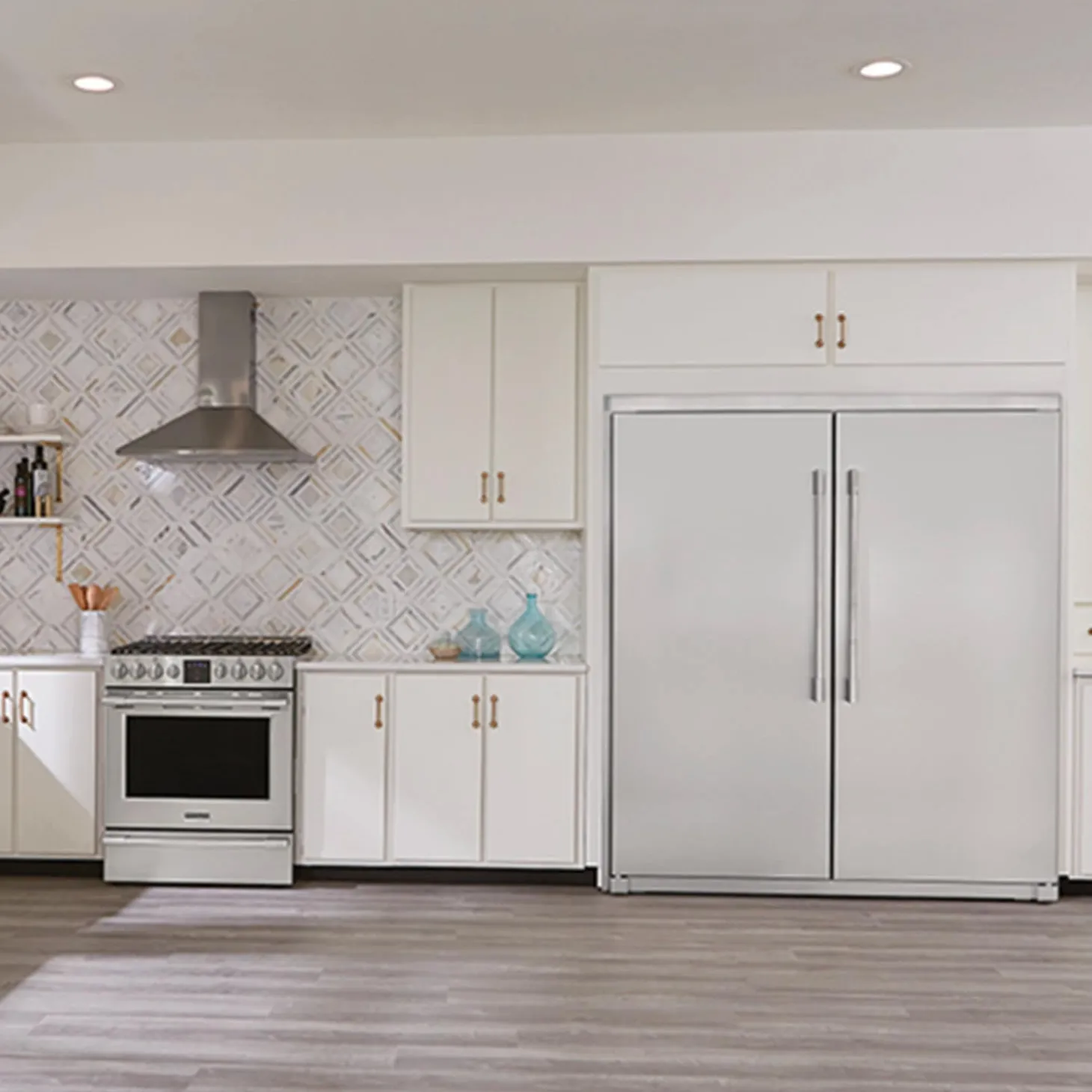 Frigidaire Professional Ensemble réfrigérateur et congélateur avec kit d'encastrement 37.8 pi3Portes françaises -