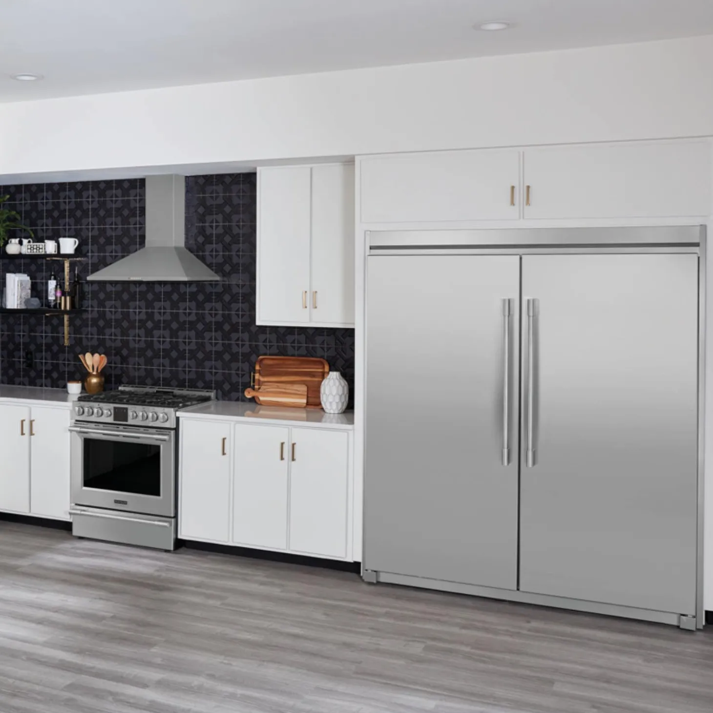 Frigidaire Professional Ensemble réfrigérateur et congélateur encastrés 79"Côte à côte -