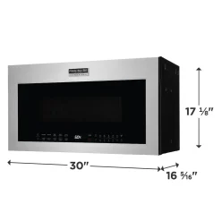 Frigidaire Professional Micro-ondes/Hotte, Inox, 30