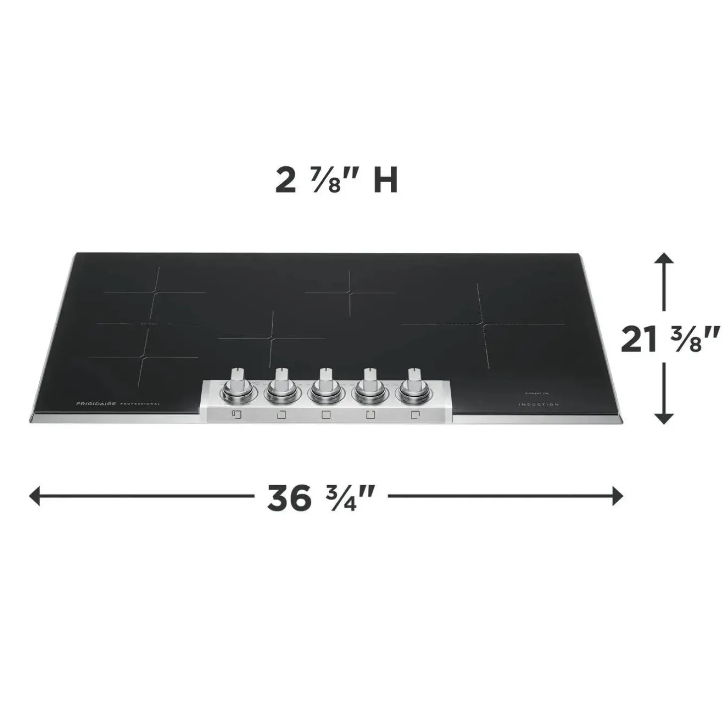 Frigidaire Professional Plaque de cuisson Induction Noir 36" Noir - PCCI3680AF