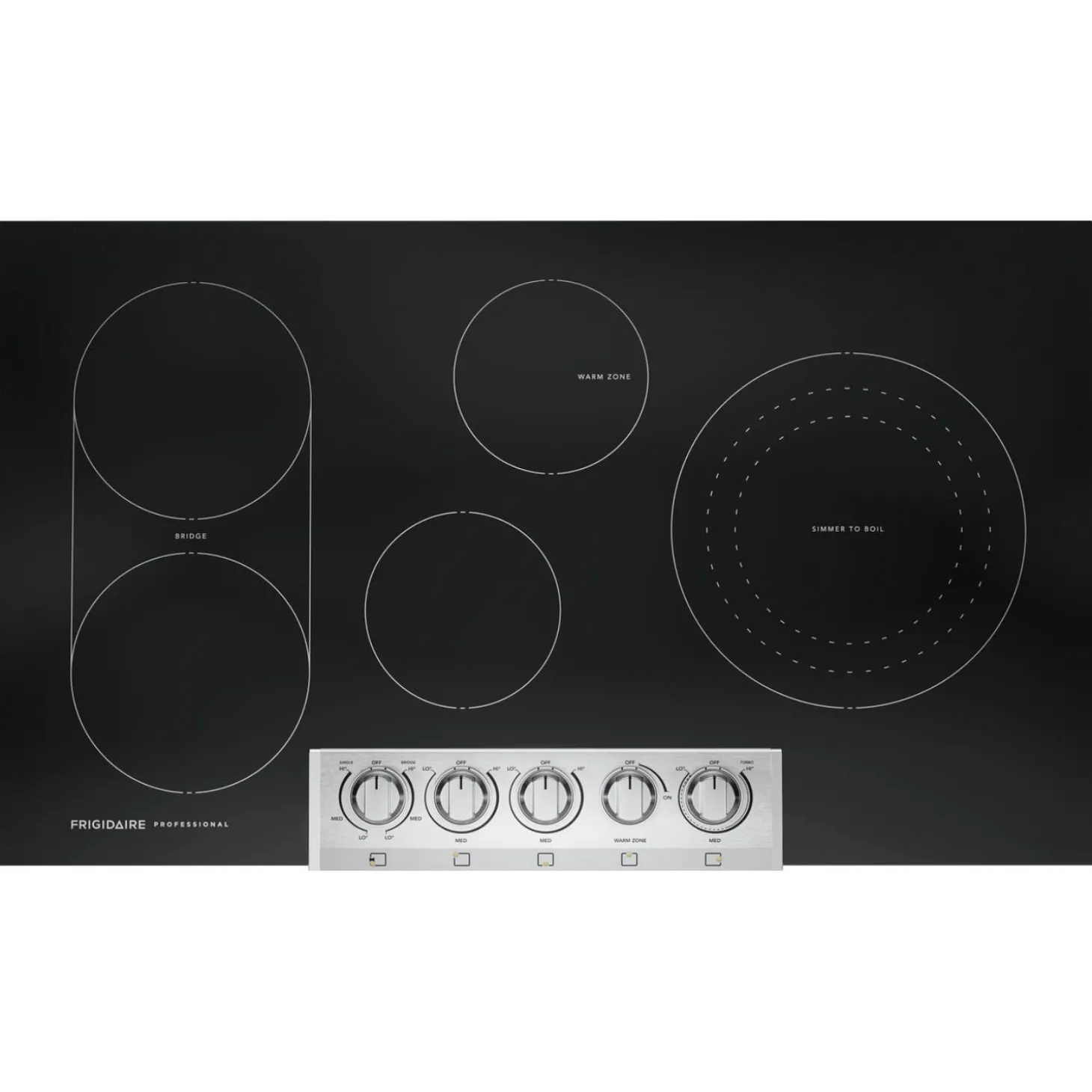 Frigidaire Professional Plaque de cuisson Vitrocéramique Noir 36" Noir - PCCE3680AF