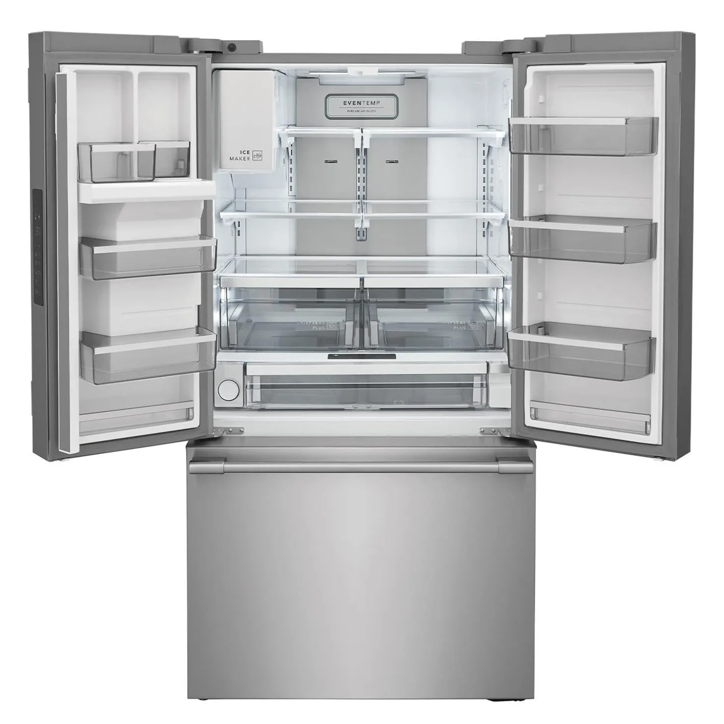 Frigidaire Professional Réfrigérateur 28 pi 3 36 po Inox Portes françaises - PRFS2883AF