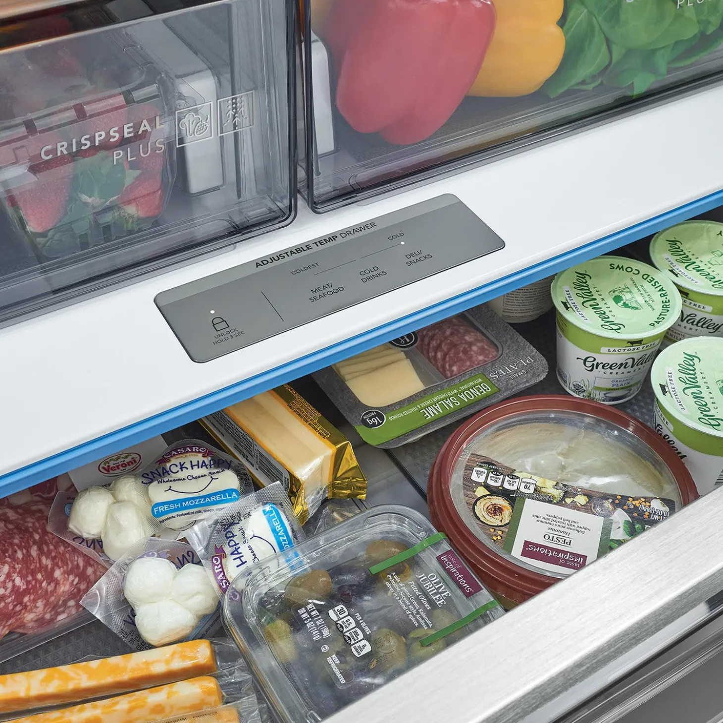 Frigidaire Professional Réfrigérateur 28 pi 3 36 po Inox Portes françaises - PRFS2883AF