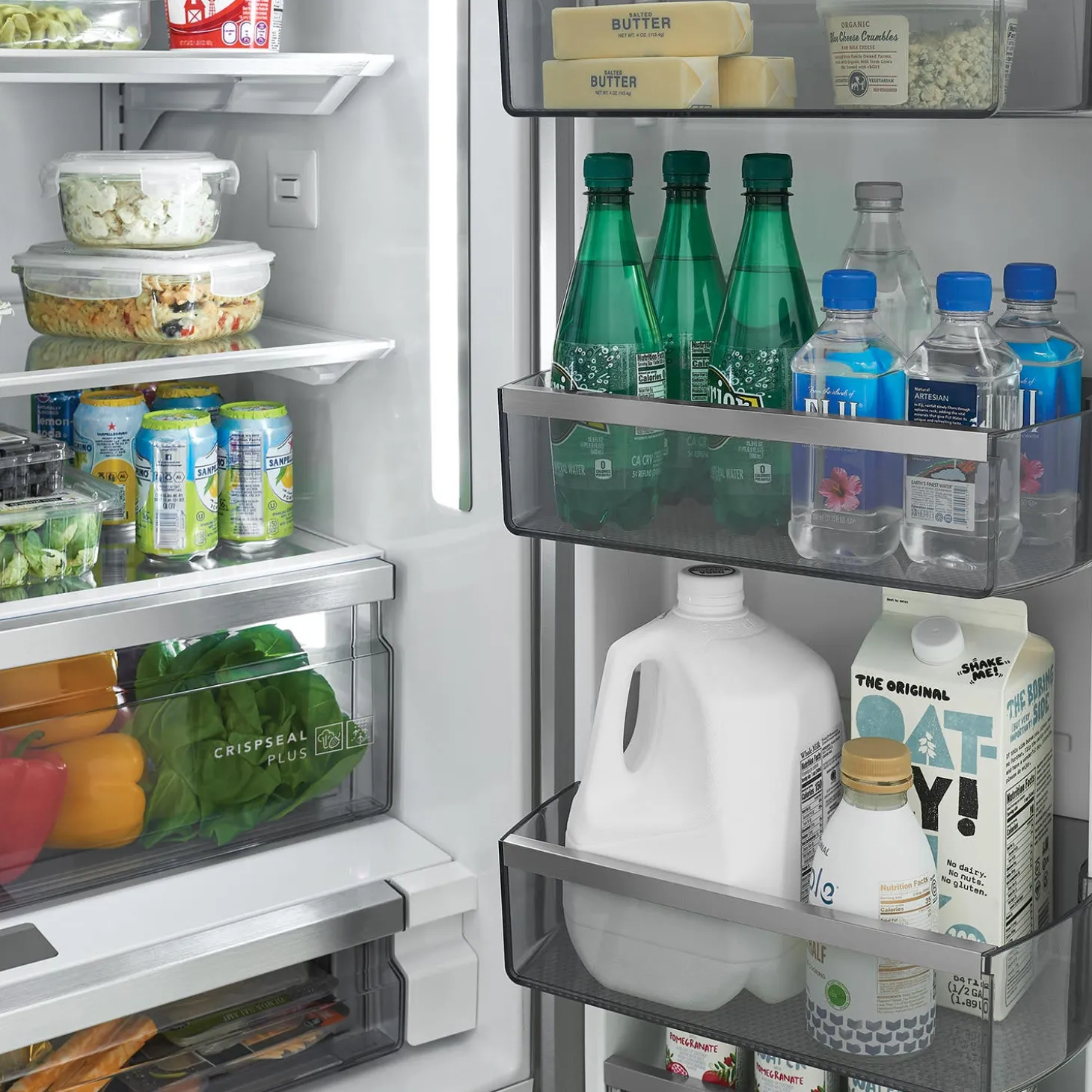 Frigidaire Professional Réfrigérateur 28 pi 3 36 po Inox Portes françaises - PRFS2883AF