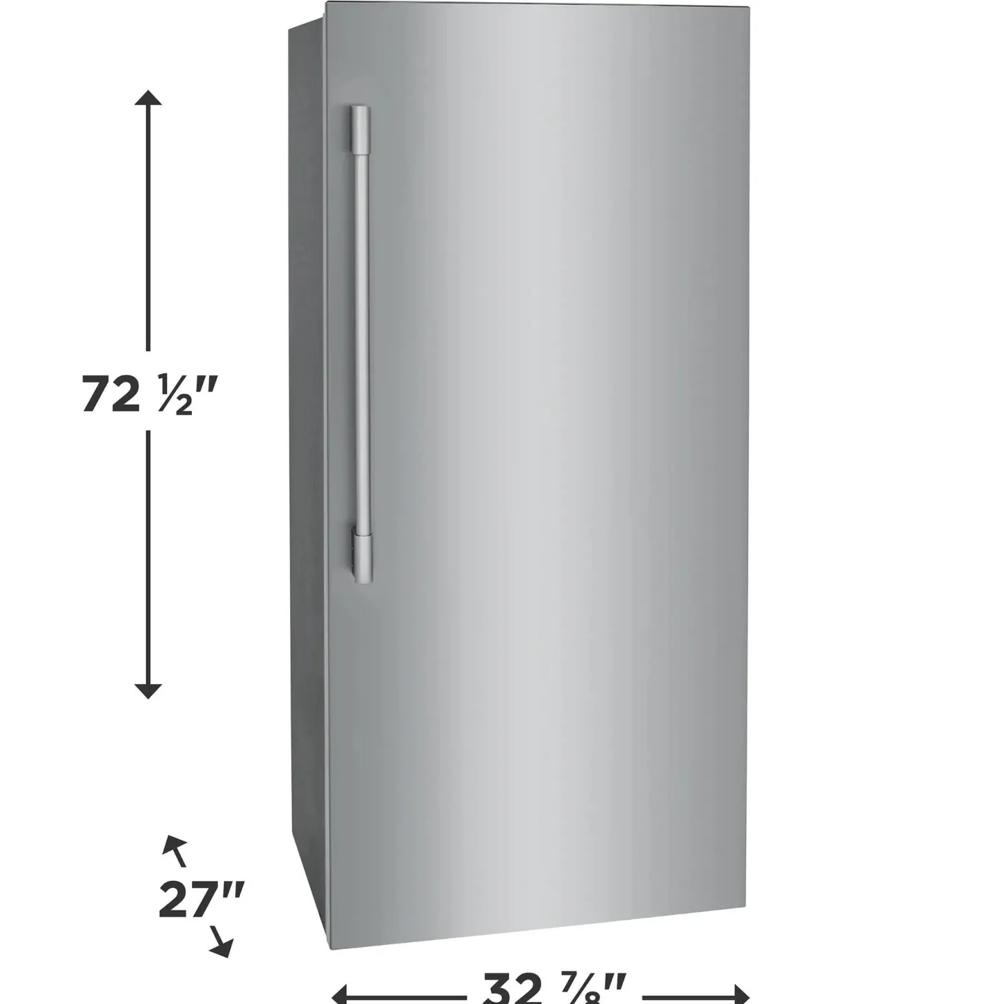 Frigidaire Professional Réfrigérateur 19 pi3 33 po Inox Tout réfrigérateur - FPRU19F8WF