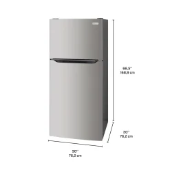 FRIGIDAIRE Réfrigerateur 18 pi3 30 po Inox Congélateur en haut - FRTE1835AS