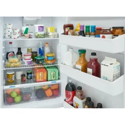 FRIGIDAIRE Réfrigerateur 18 pi3 30 po Blanc Congélateur en haut - FFHT1814YW