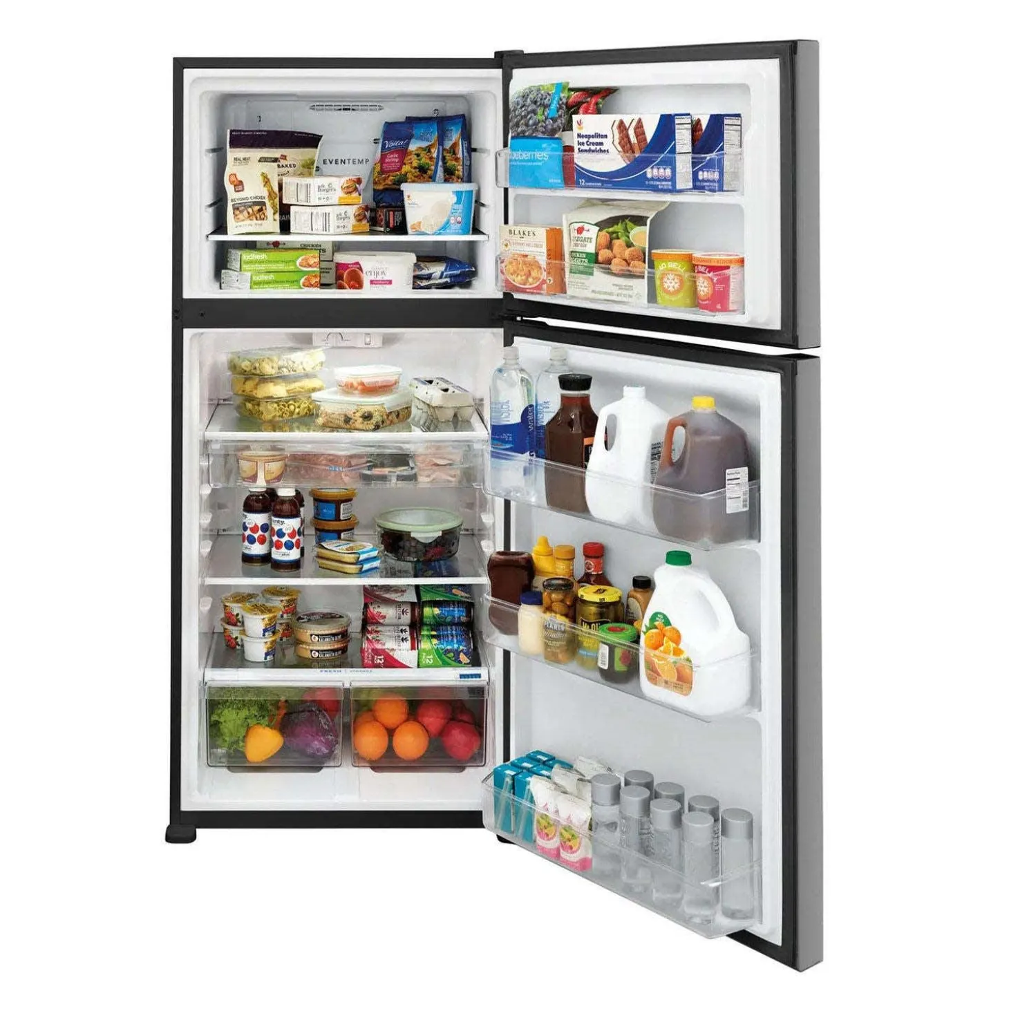 FRIGIDAIRE Réfrigérateur 20 pi3 30 po Inox Congélateur en haut - FFTR2045VS