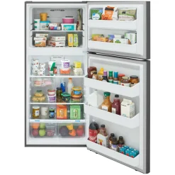 FRIGIDAIRE Réfrigérateur 18 pi3 30 po Inox Congélateur en haut - FRTE1835AV