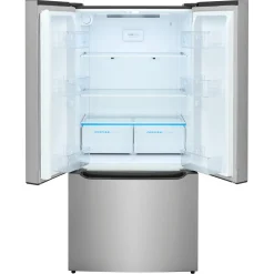 FRIGIDAIRE Réfrigérateur 20 pi3 33 po Inox Portes françaises - FRFG2033AV