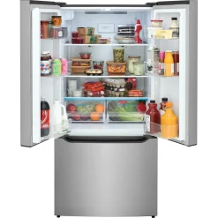 FRIGIDAIRE Réfrigérateur 20 pi3 33 po Inox Portes françaises - FRFG2033AV