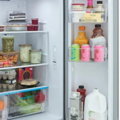 FRIGIDAIRE Réfrigérateur 20 pi3 33 po Inox Portes françaises - FRFG2033AV