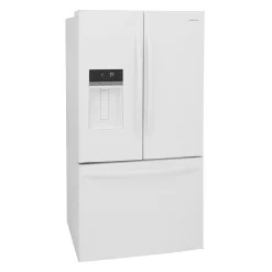 FRIGIDAIRE Réfrigérateur 27,8 pi3 36 po Blanc Congélateur en bas, Portes françaises - FRFS2823AW