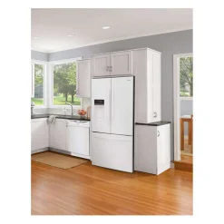 FRIGIDAIRE Réfrigérateur 27,8 pi3 36 po Blanc Congélateur en bas, Portes françaises - FRFS2823AW