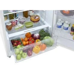 FRIGIDAIRE Réfrigérateur 16 pi3 28 po Blanc Congélateur en haut - FRTE1622AW