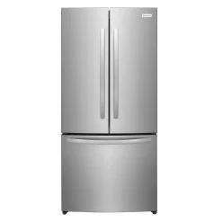 FRIGIDAIRE Réfrigérateur 17,6 pi3 32 po Inox Congélateur en bas, Portes françaises - FRFG1723AV