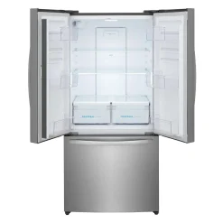 FRIGIDAIRE Réfrigérateur 17,6 pi3 32 po Inox Congélateur en bas, Portes françaises - FRFG1723AV