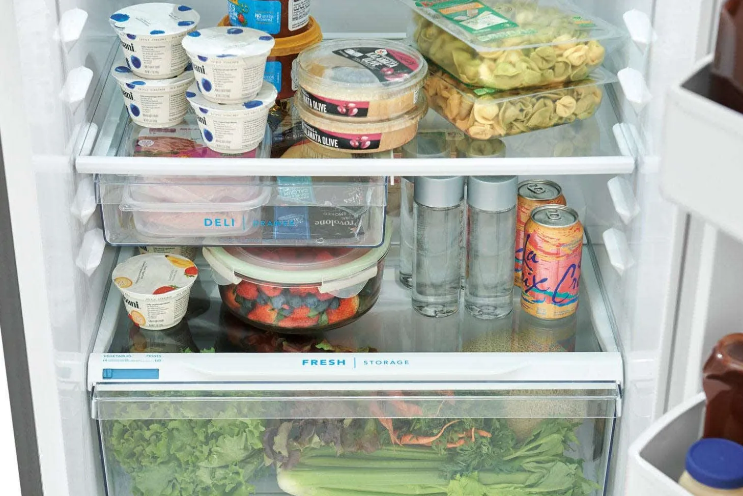 FRIGIDAIRE Réfrigérateur 13,9 pi3 27 po Inox Congélateur en haut - FFHT1425VV
