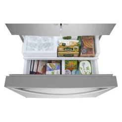 FRIGIDAIRE Réfrigérateur 28,8 pi3 36 po Inox Portes françaises - FRFN2813AF