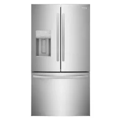 FRIGIDAIRE Réfrigérateur 27,8 pi3 36 po Inox Congélateur en bas, Portes françaises - FRFS2823AS
