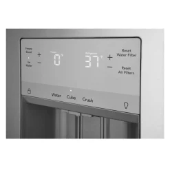 FRIGIDAIRE Réfrigérateur 27,8 pi3 36 po Inox Congélateur en bas, Portes françaises - FRFS2823AS