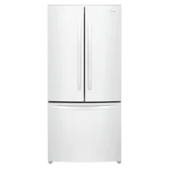 FRIGIDAIRE Réfrigérateur 18 pi3 32 po Blanc Portes françaises - FRFG1723AW