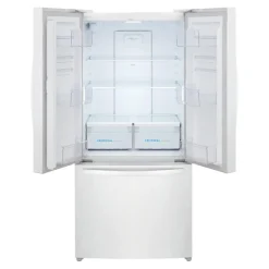 FRIGIDAIRE Réfrigérateur 18 pi3 32 po Blanc Portes françaises - FRFG1723AW