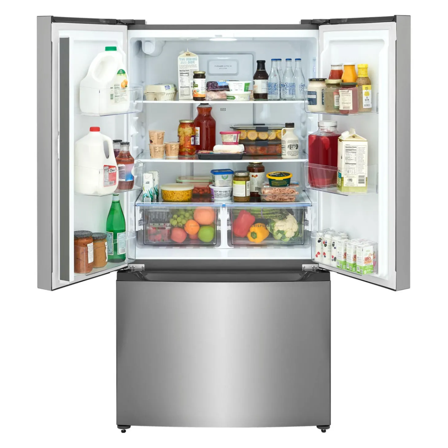 FRIGIDAIRE Réfrigérateur 19.8 pi3 36 po Inox Portes françaises - FRFG2011AV