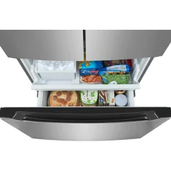 FRIGIDAIRE Réfrigérateur 19.8 pi3 36 po Inox Portes françaises - FRFG2011AV