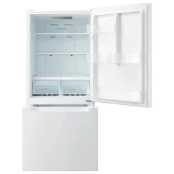 FRIGIDAIRE Réfrigérateur 30po 19 pi3 Blanc Congélateur en bas - FRBE1925AW