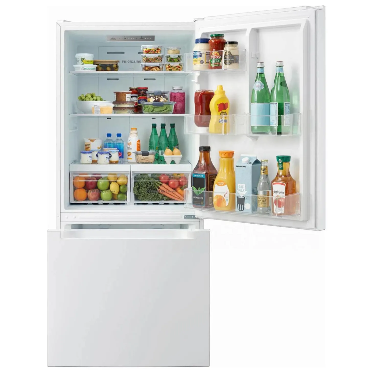 FRIGIDAIRE Réfrigérateur 30po 19 pi3 Blanc Congélateur en bas - FRBE1925AW