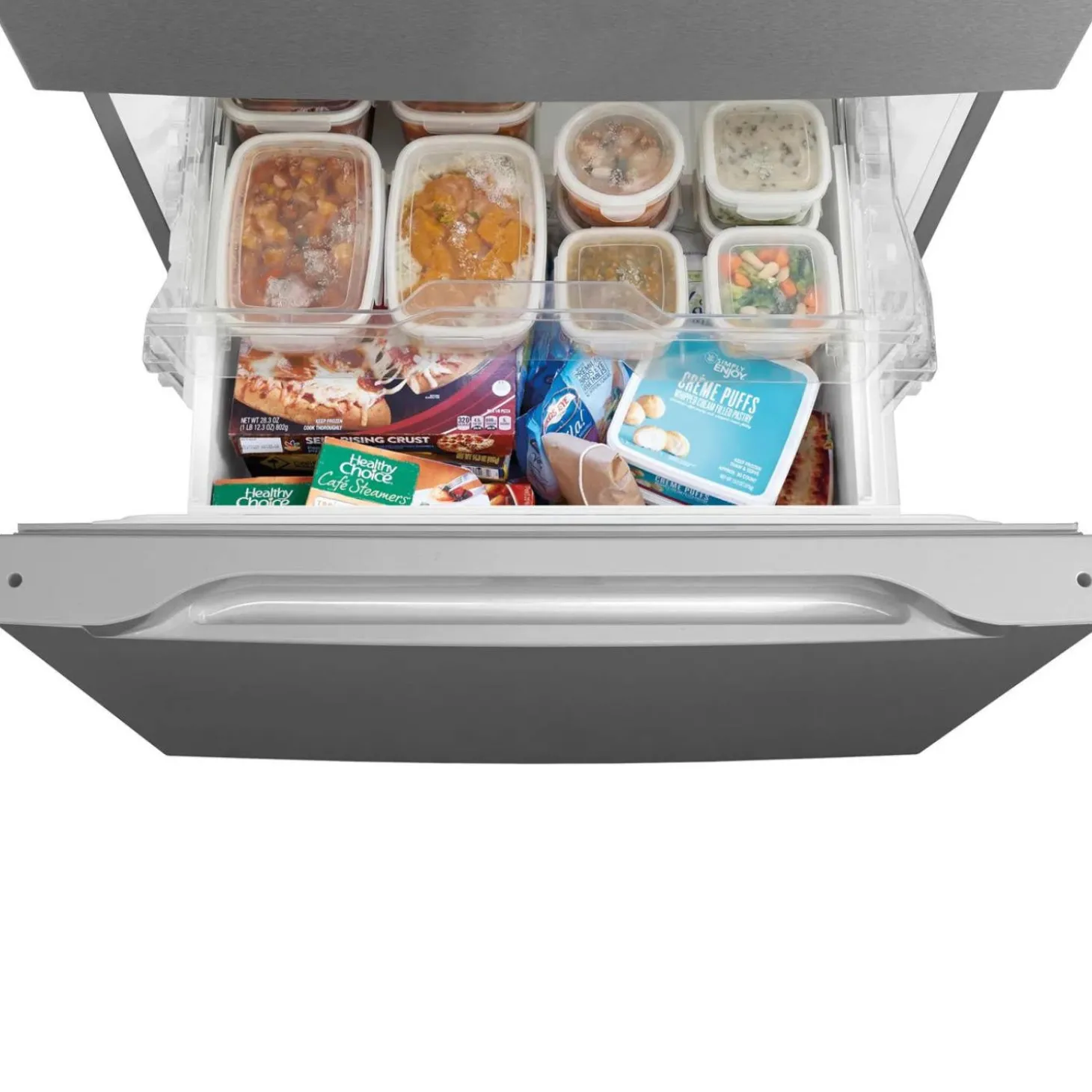 FRIGIDAIRE Réfrigérateur 30po 19 pi3 Inox Congélateur en bas - FRBE1925AF